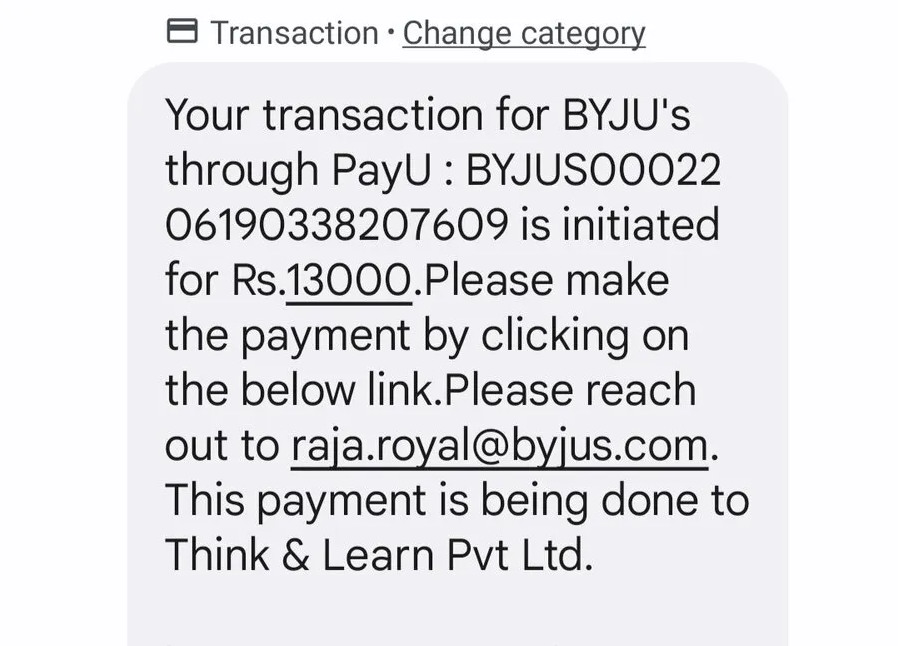 byjus scam