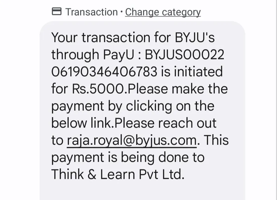 byjus scam
